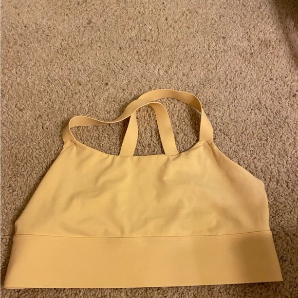 Athleta sports bra pale yellow size xl - Picture 6 of 6